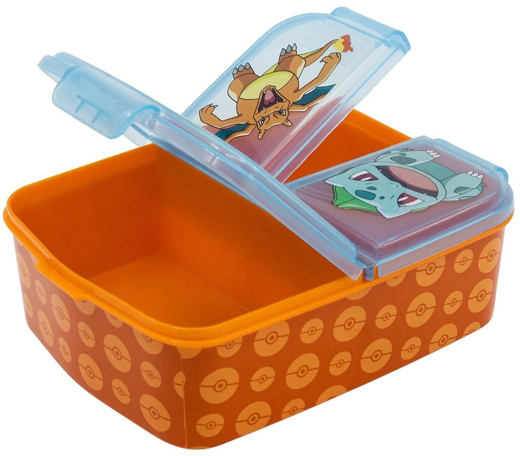 Multibox na desiatu Pokémon s 3 priehradkami