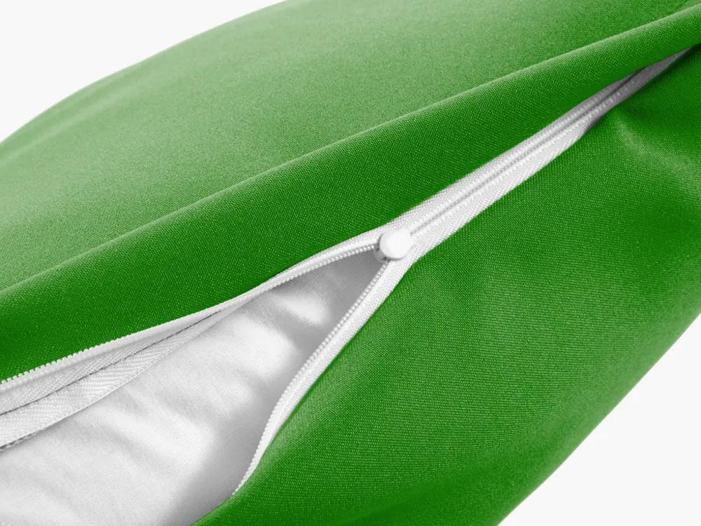Biante Dekoračná obliečka na vankúš Rongo RG-043 Sýto zelená 30 x 50 cm