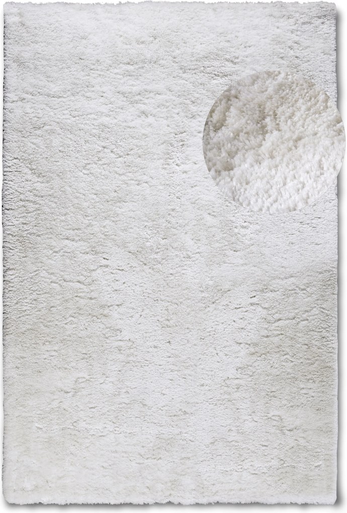 Kusový koberec Myk 106112 White, 200x290, biela, obývacia izba, Hanse Home