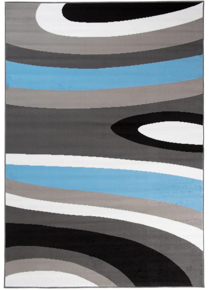 Kusový koberec PP Mark modrý, Velikosti 130x190cm