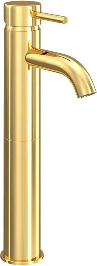 Umývadlová batéria DRAGOR 29 cm lesklá mosadz