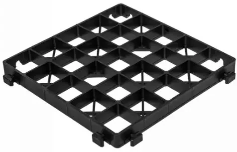 Bestent Zatrávňovacia dlažba plastová 33,3x33,3cm Black OPTIMAL GRID