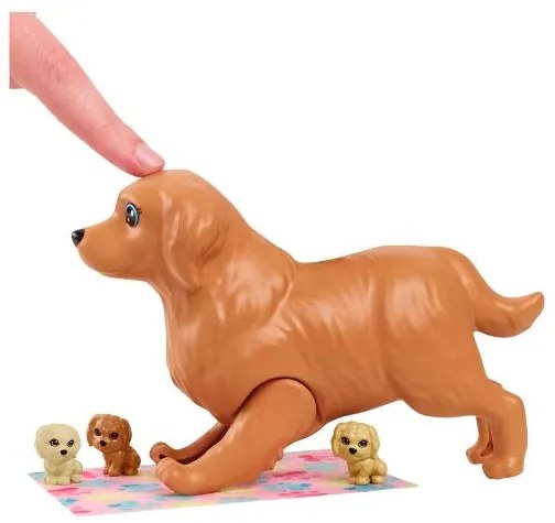 Barbie Bábika so psíkmi/mačacím oblečením (so psom a šteniatkami)  (100396192)