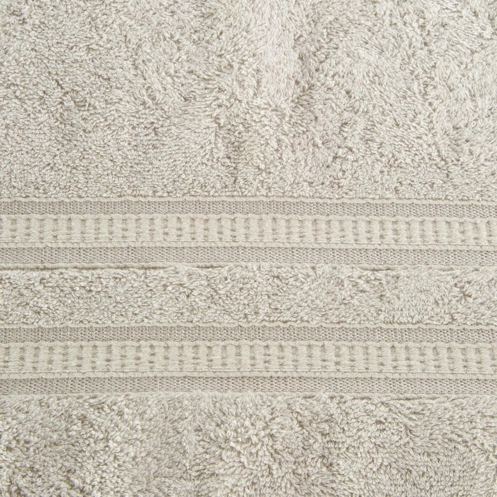 BAMBUSOVÝ UTERÁK MILA12 SADA 3KS 70X140 CM BÉŽOVÁ