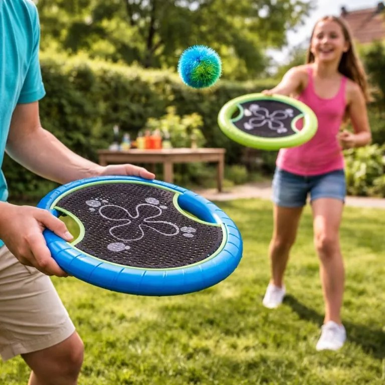 Garthen 63943 Sada frisbee s loptičkami - 2 kusy, 31 cm