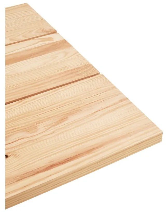 Jedálenský stôl s doskou z borovicového dreva 100x260 cm Banda – Teulat