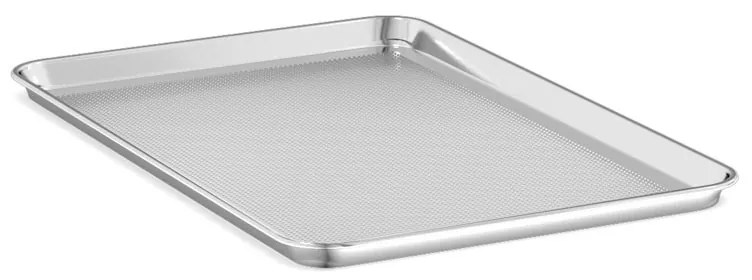 Hliníkový plech na pečenie, perforovaný, 400 x 600 x 30 mm