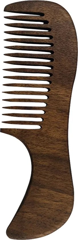 AMADEA Dřevěný hřeben, masivní dřevo, 17,5 cm
