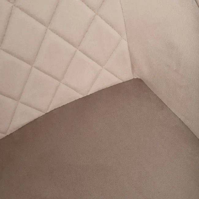 Otočná jedálenská stolička LAURENT béžová 847375