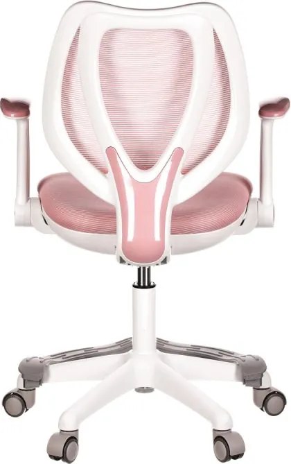 KA-C806 PINK,  Detská stolička, ružová sieťovina