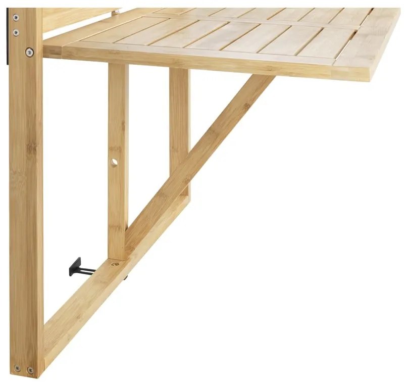 Bambusový záhradný stolík 44x64 cm Waikiki – Wenko