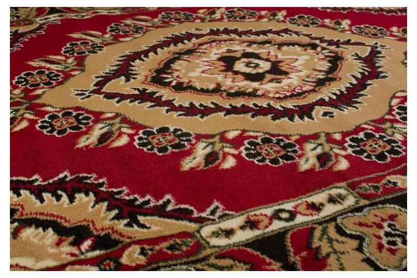 Kusový koberec PP Rombo červený 100x200cm