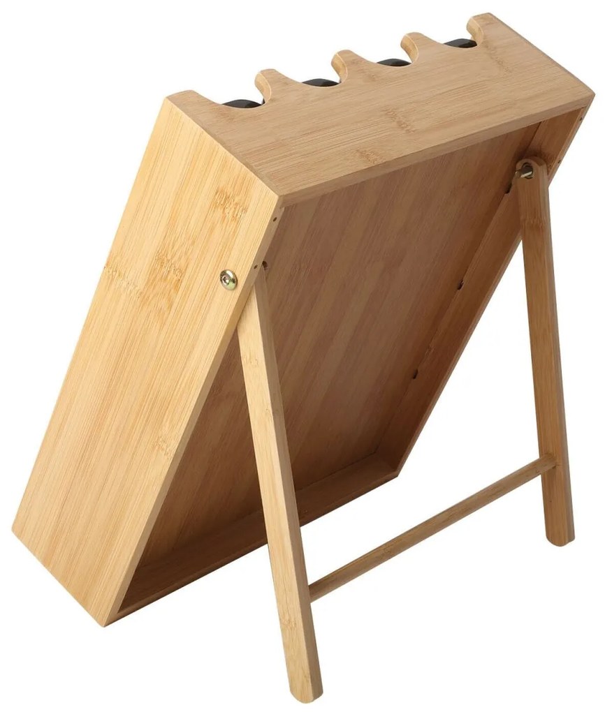 Bambusový stojan na korenie LADER hnedý