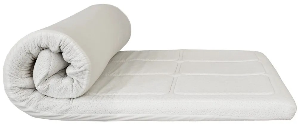 VISCOPUR Vrchný matrac VISCOPUR® bamboo snow 8 cm - 100x200 cm