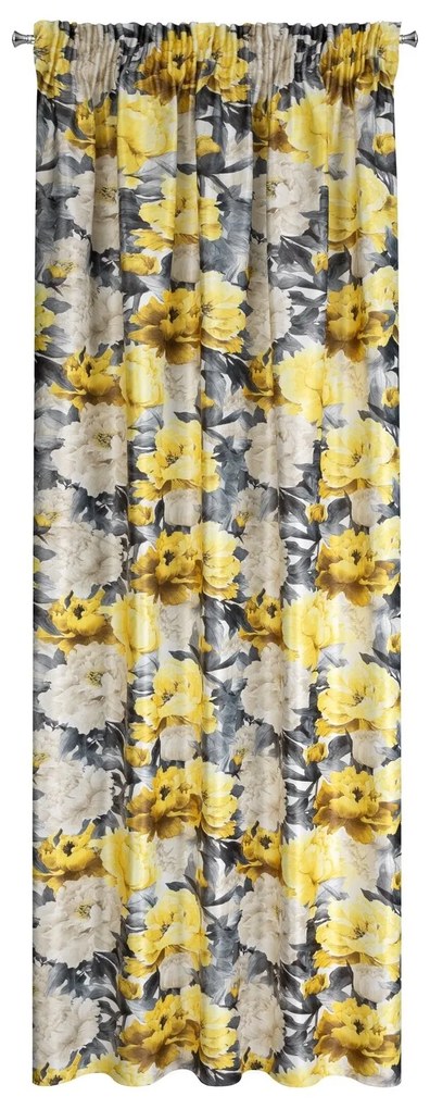 ZATEMŇOVACÍ ZÁVES NA PÁSKE VENICE 140X270 CM VZOROVANÁ