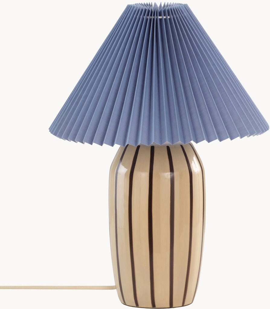 Keramická stolová lampa Lydia