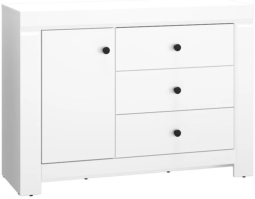 Komoda Lahti  10 biely Mat