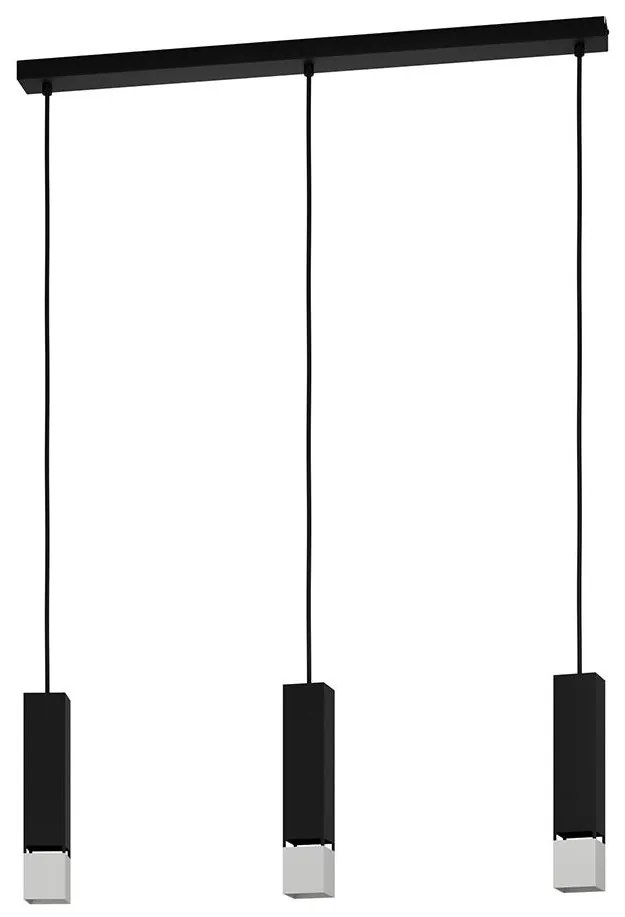 Eglo 99698 - LED Luster na lanku BUTRANO 3xGU10/4,5W/230V 99698