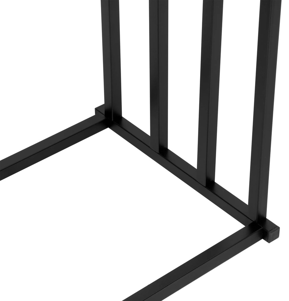 Vešiak na uteráky so 4 ramenami TORMES čierny