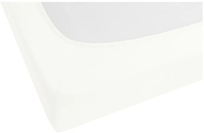 Biberna Napínacia džersejová plachta (biela, 180 – 200 x 200 cm)  (100227068)