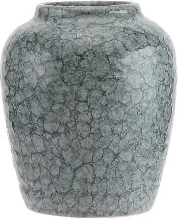 Sivá vzorovaná váza A Simple Mess Alia, ⌀ 9,2 cm
