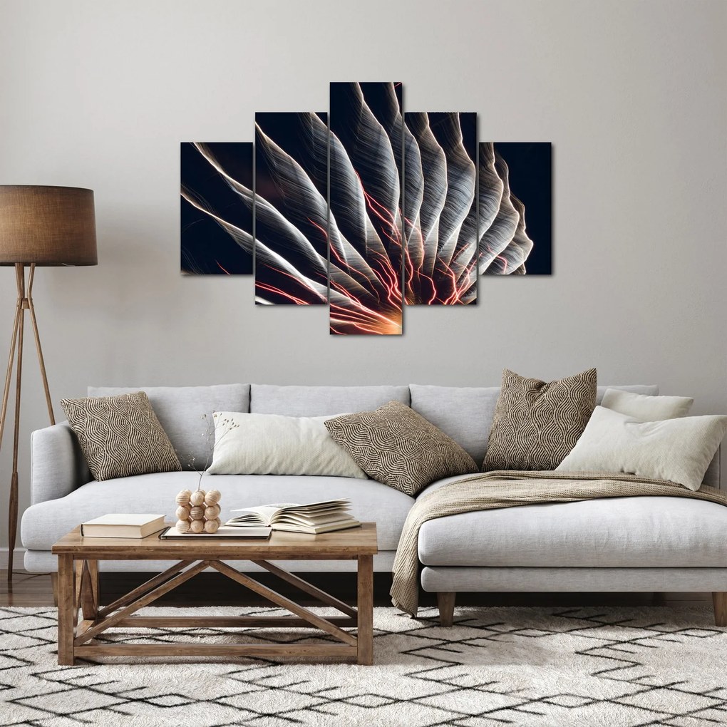 Obraz - Svetelný výboj (150x105 cm)