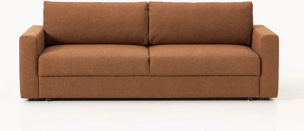 Buklé rozkladacia pohovka's úložným priestorom Tasha (3-miestna)