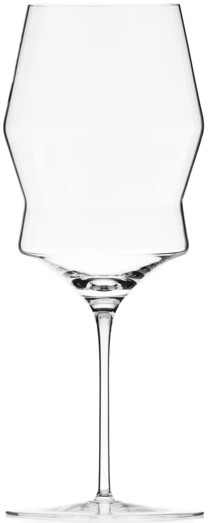 Květná 1794  ručne fúkané poháre na biele víno Kalyke 520 ml 2KS
