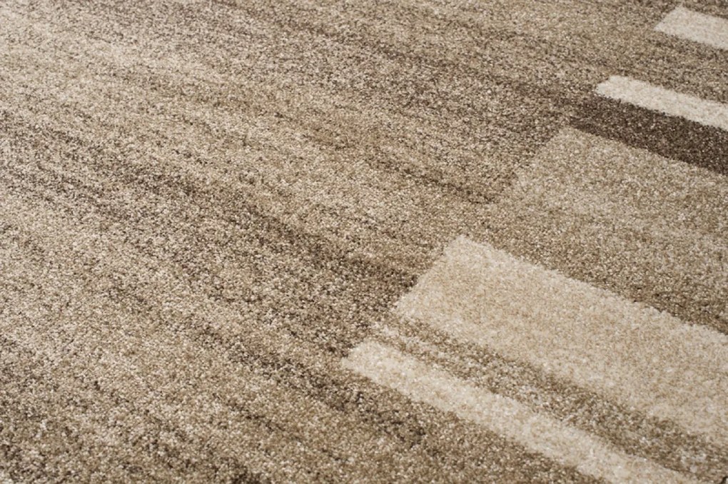 TA Koberec 3438A TMAVOBÉŽOVÉ SÁRÍ 3UX Rozmer: 60x100 cm