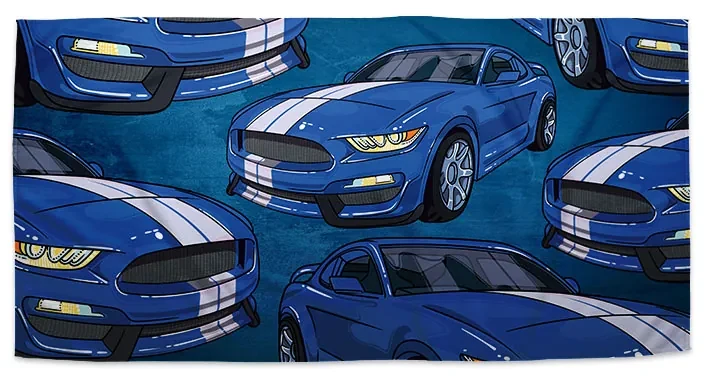 Sablio Uterák Mustang Pattern - 50x100 cm