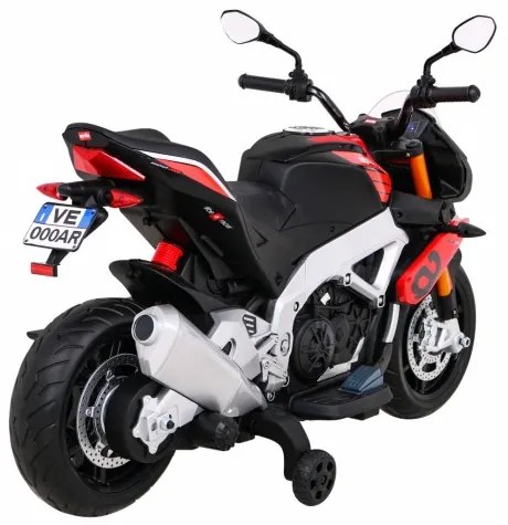 Elektrická motorka Aprilia Tuono V4 RAMIZ - červená