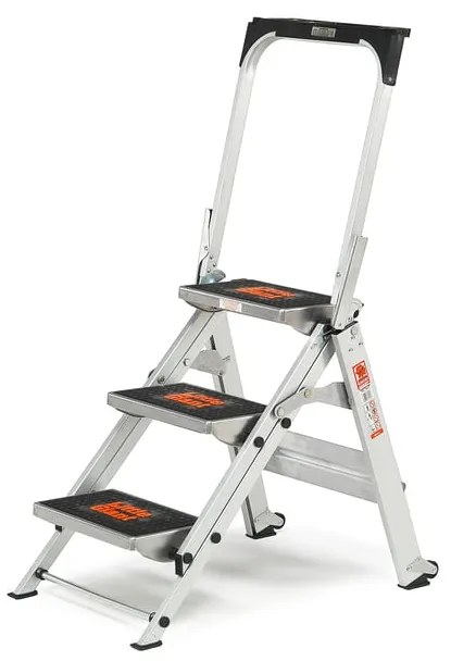 Skladacie schodíky GRADUAL, výška 680 mm