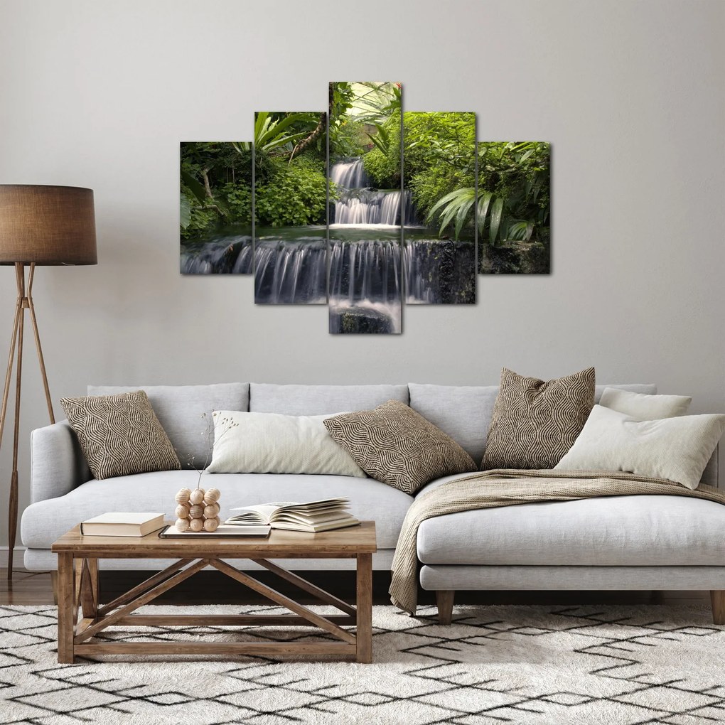 Obraz - Vodopády (150x105 cm)