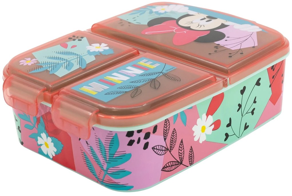 Multibox na desiatu Minnie Mouse - Disney s tromi priehradkami