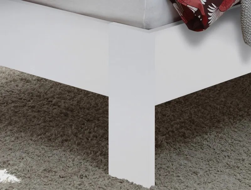 Posteľ Saturn 90x200 cm, biela