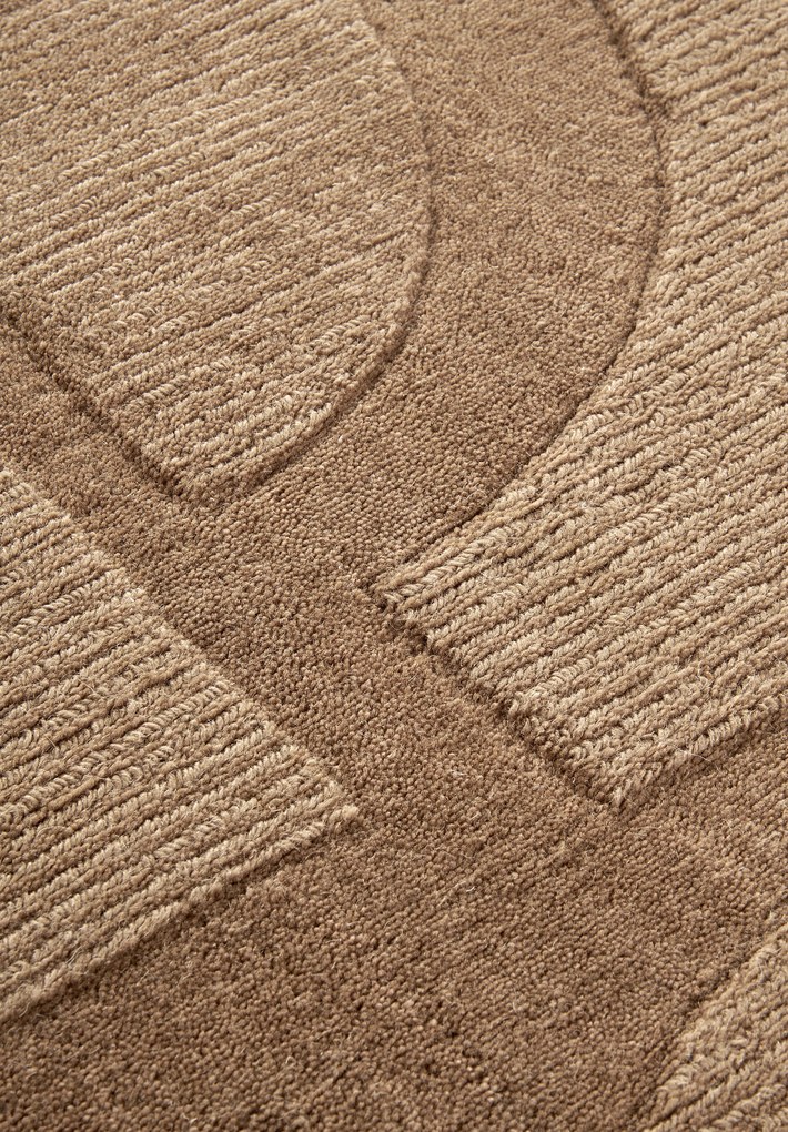 Villeroy & Boch, Kusový koberec Villeroy & Boch 106176 Copper Brown, 190x280, hnedá, obývacia izba