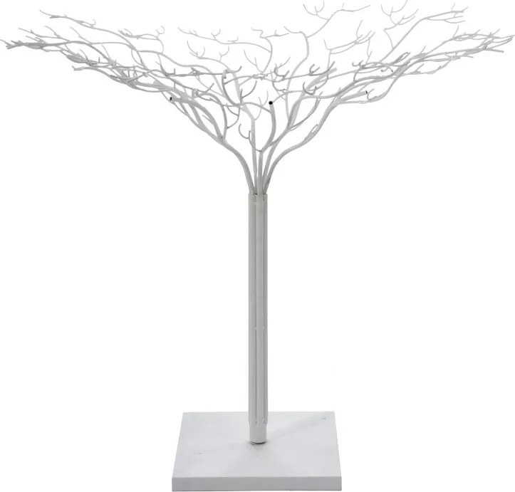 Biely kovový dekoratívne strom Leonois L - Ø 140 * 180 cm