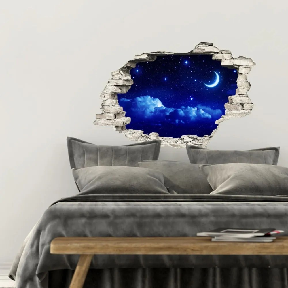 Samolepka Ambiance Moonlight, 60 × 90 cm