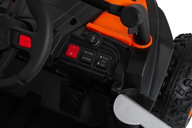 Elektrické autíčko Buggy Madman UTV-MX biele