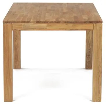 Autronic BONTEC Jedálenský stôl 160x90cm, masív, prírodný, DS-H160 DUB Farba: Prírodné