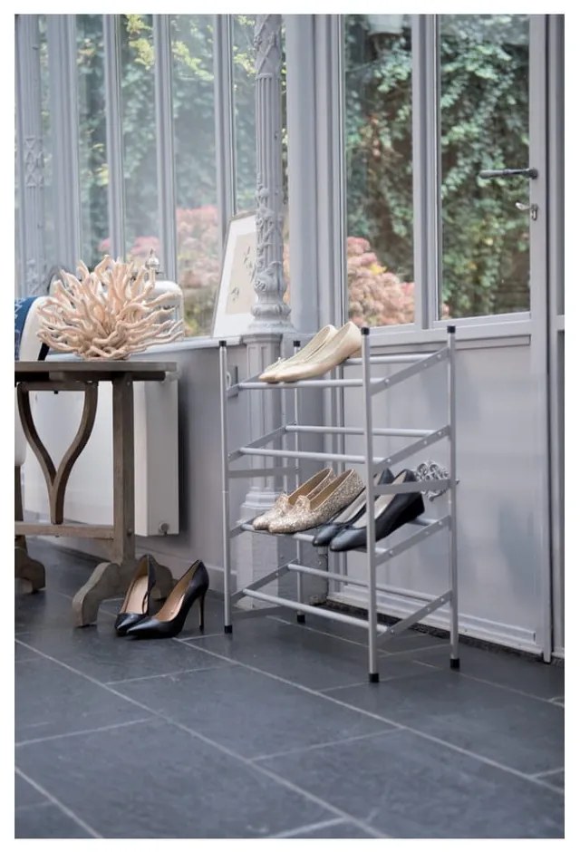 Kovová polička na topánky Compactor Stillito