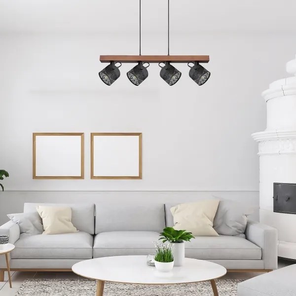 Rabalux 3300 - Luster na lanku ROTEM 4xE14/40W/230V