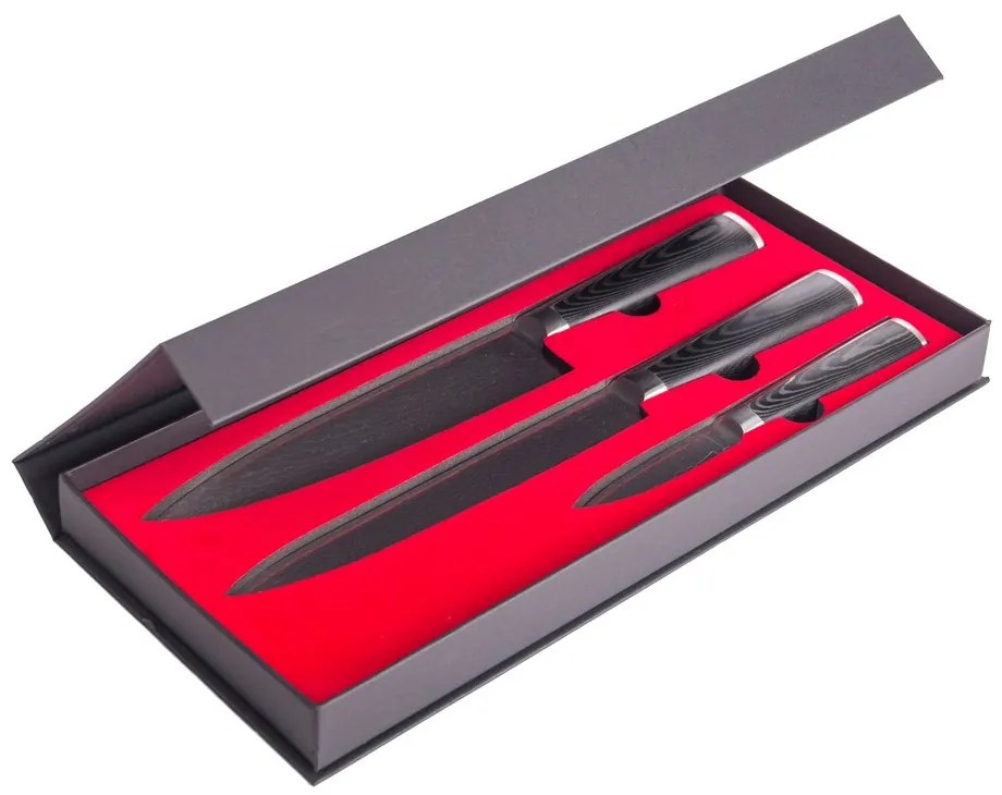 Sada nožov G21 Damascus Premium, Box, 3 ks 6002250
