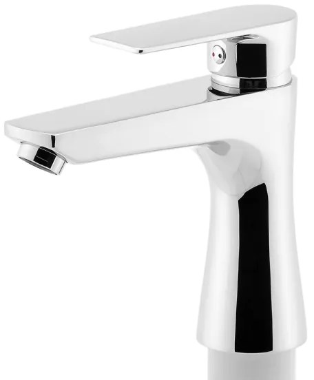 FERRO - Umývadlová batéria ALGEO SQUARE s odtokovou súpravou, lesklý chróm