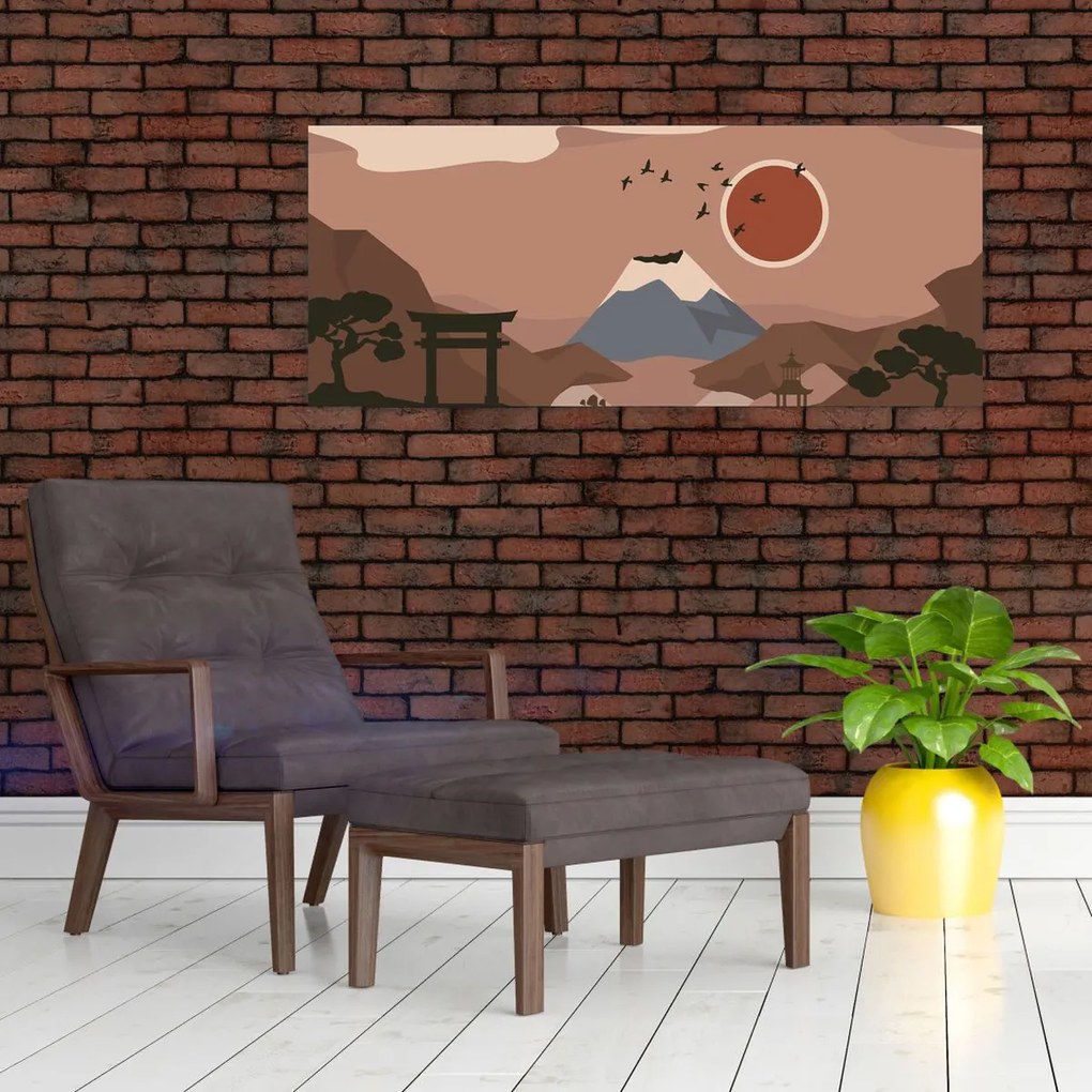 Obraz - Japonsko N⁰1 (120x50 cm)