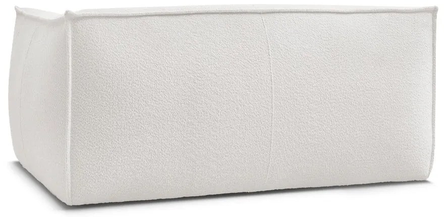 Biela pohovka z textílie buklé 170 cm Giorgia – Bobochic Paris