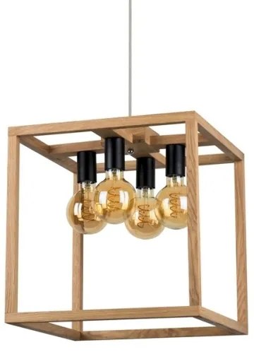 Spot-Light 61540474 - Luster na lanku KAGO 4xE27/60W/230V