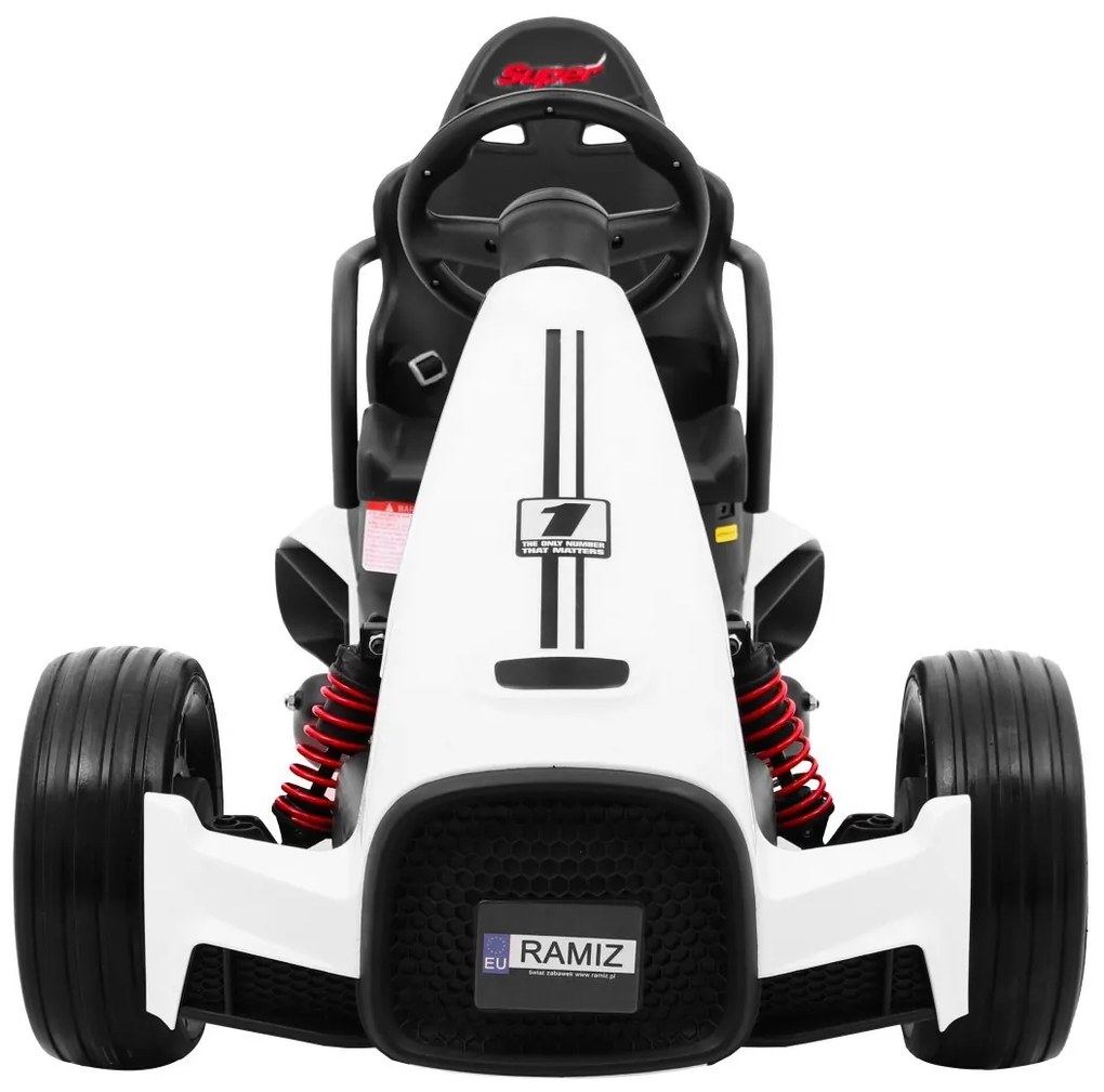 Elektrická motokára Bolid XR-1 RAMIZ CH9939 - biela