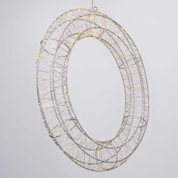 Brilagi - LED vonkajšia vianočná dekorácia LED/6W/230V IP44 veniec 50 cm