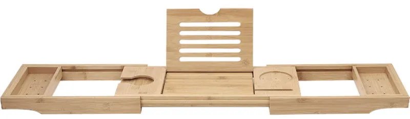 Mexen Bamboo, bambusová polička do vane 70-105 cm, prírodná bambusová, 701170-00